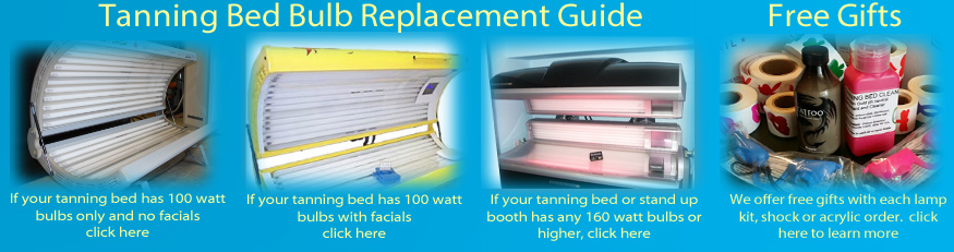 tanning bed bulbs and replacment lamps